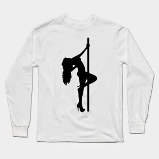 Exotic Pole Dancer Long Sleeve T-Shirt